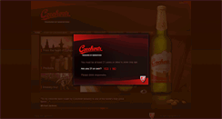 Desktop Screenshot of czechvar.com